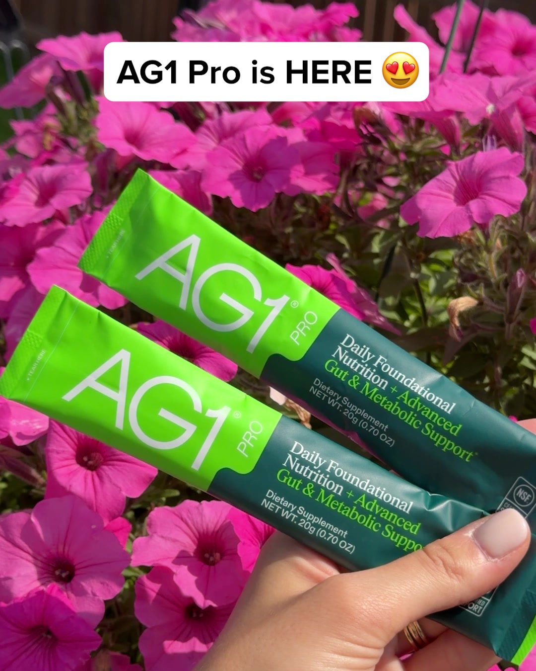 AG1 ad, running 85 days: Start The Day Off Right