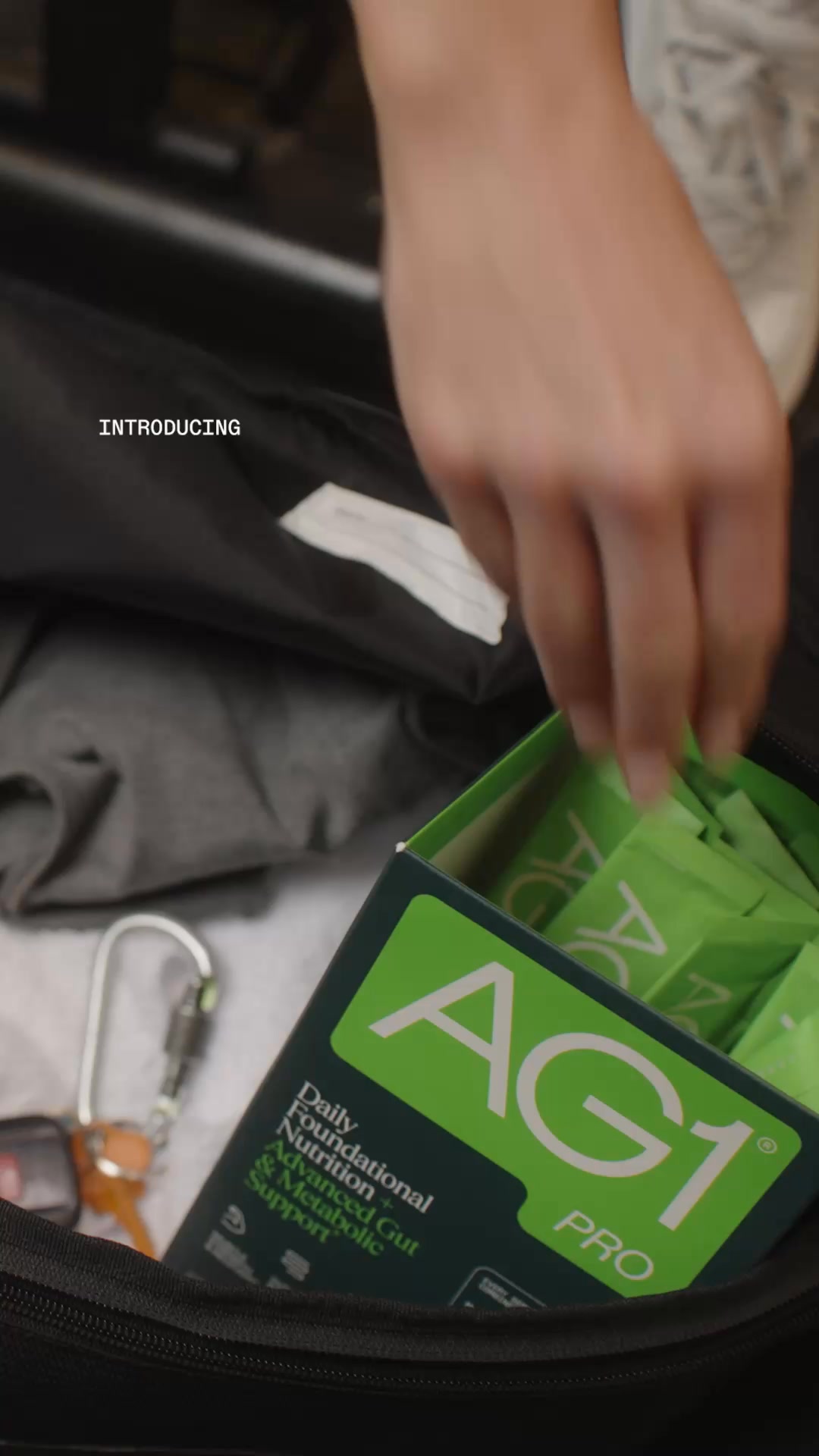 AG1 ad, running 73 days: Make a Pro Move
