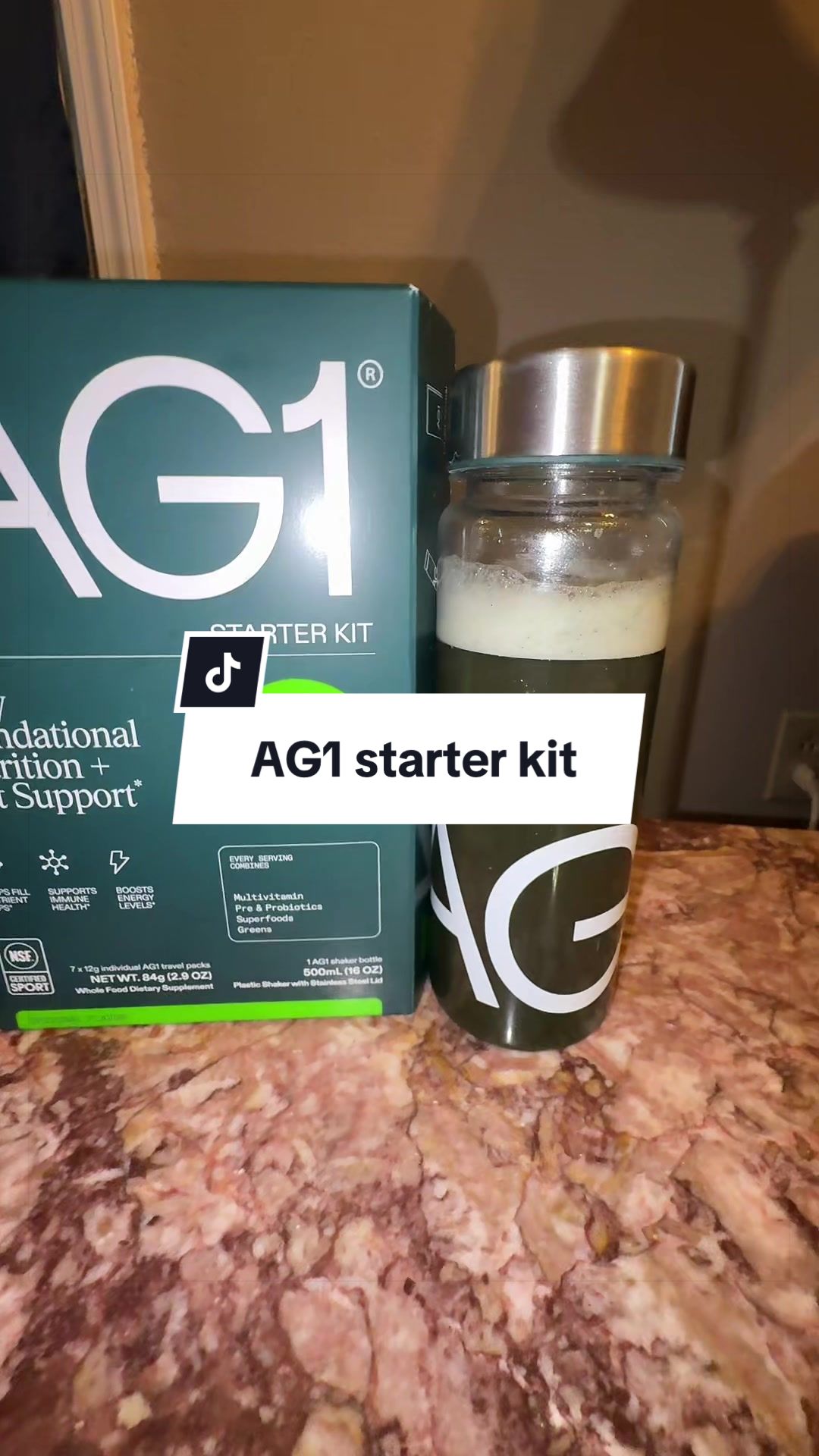 AG1 7 day Starter kit, your start on a healthier life…