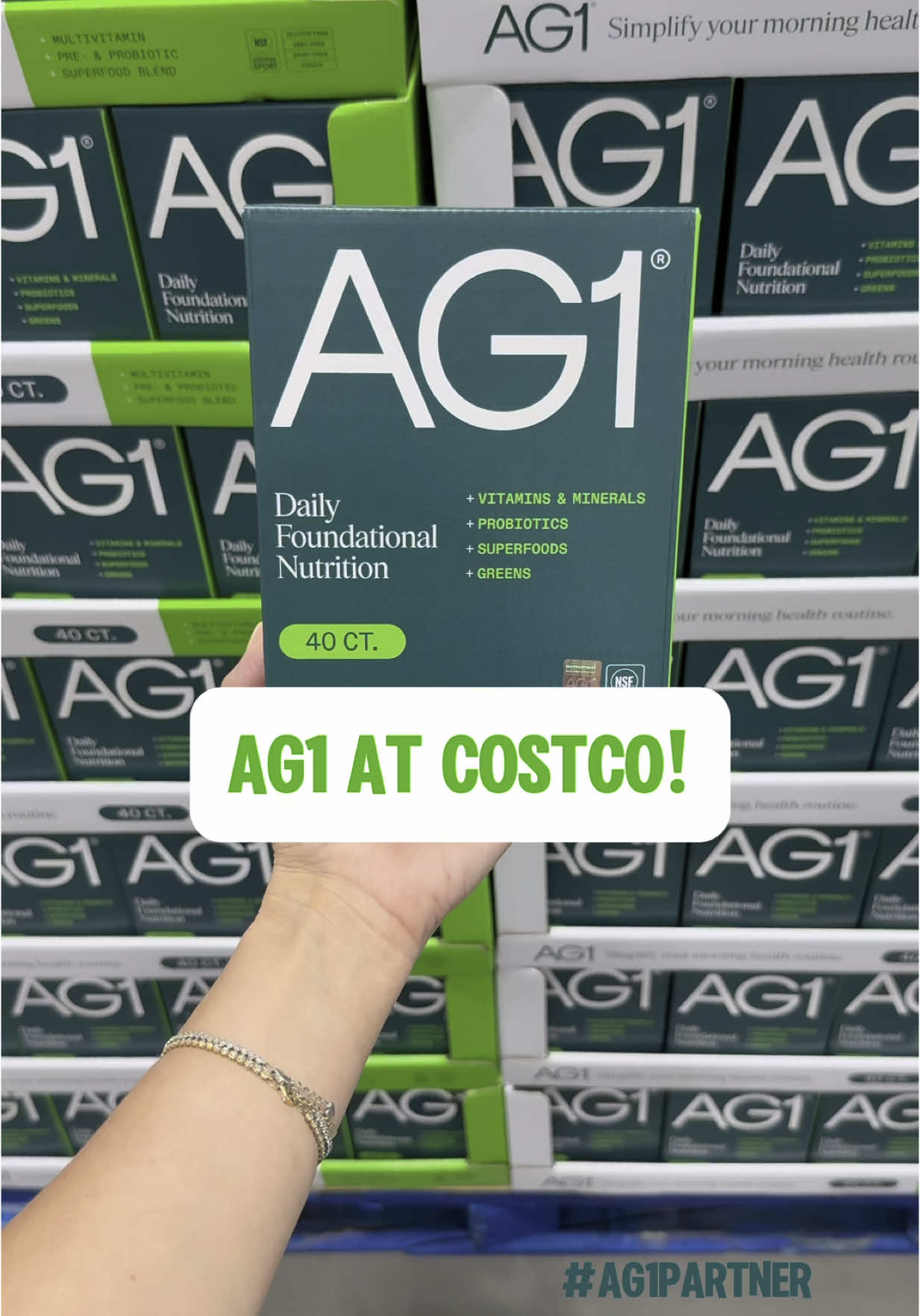 @AG1 is now available at all @Costco Wholesale warehouses…