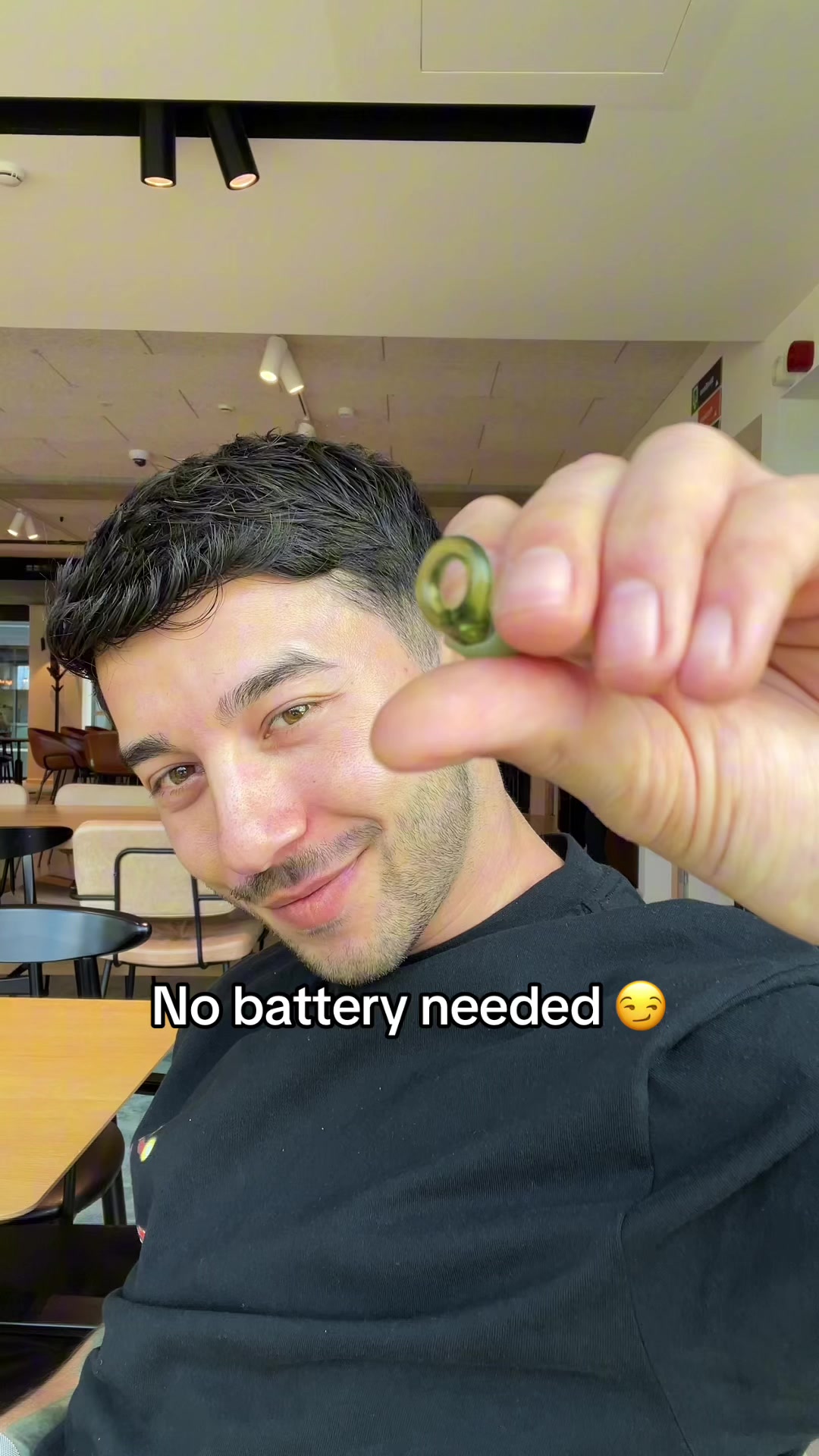 Replying to @klo It’s a passive product ;) #loopearplugs