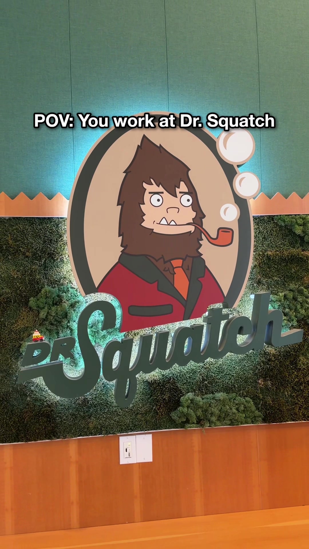 Average day at the Dr. Squatch office #drsquatch #work…