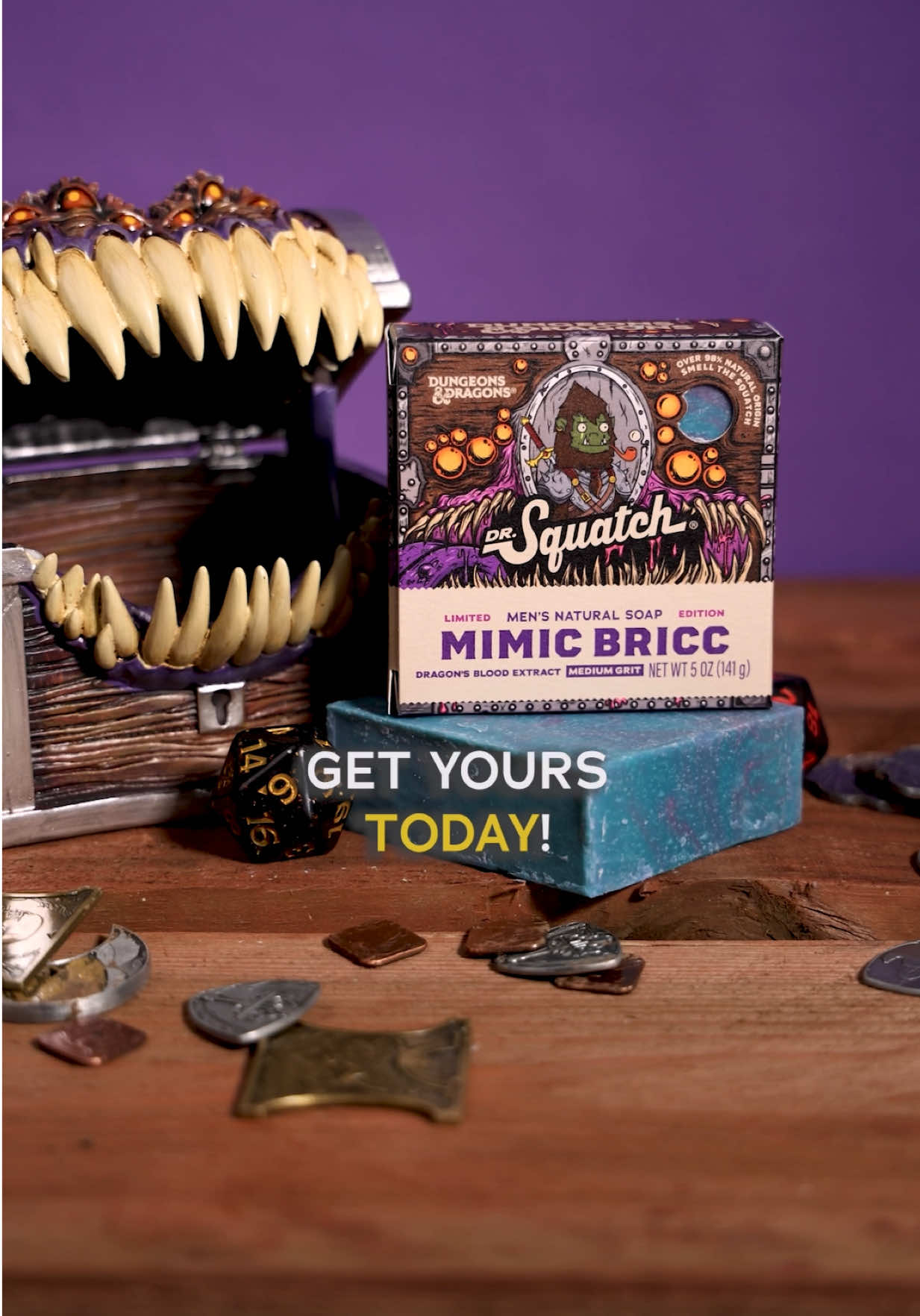 Meet Mimic Bricc, the ALL NEW Dungeons & Dragons-inspired…