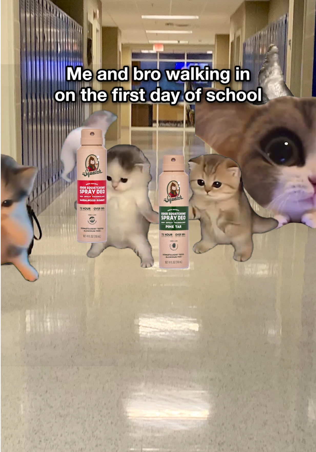 First day of school is too easy 😤 #drsquatch #school…